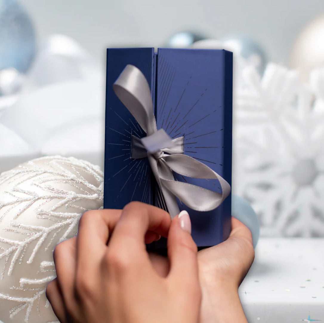 Set de regalo navideño de hidratante labial